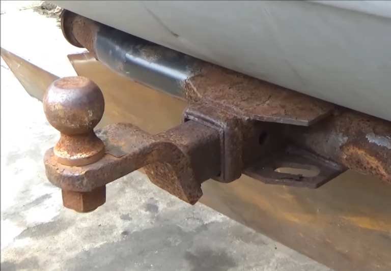 How to Get a Rusted Trailer Hitch Ball off